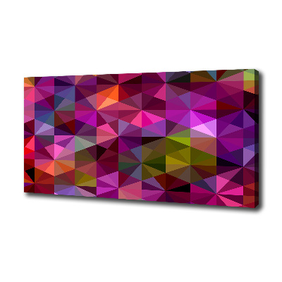 Canvas wall art Wave abstraction