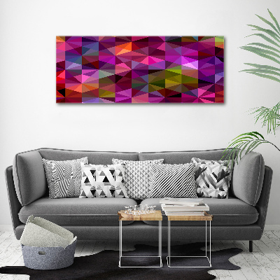 Canvas wall art Wave abstraction