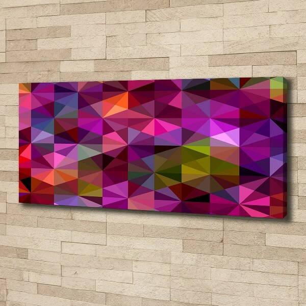 Canvas wall art Wave abstraction