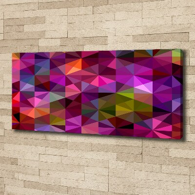 Canvas wall art Wave abstraction