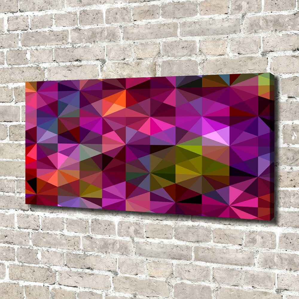 Canvas wall art Wave abstraction