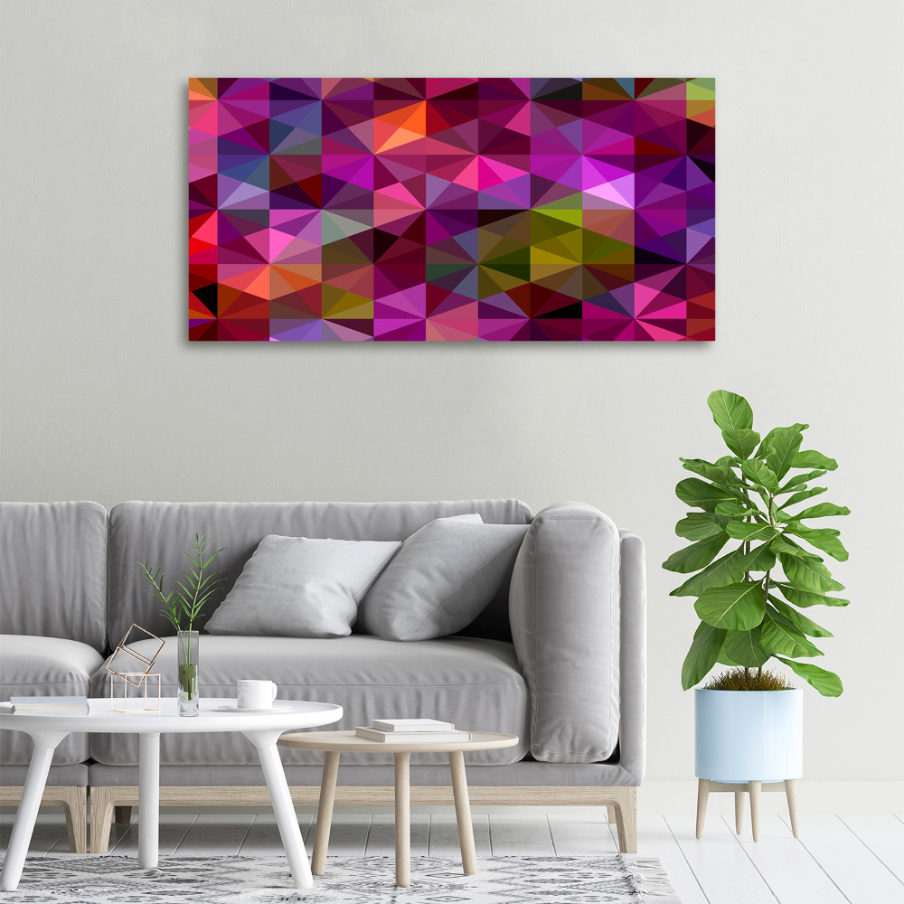 Canvas wall art Wave abstraction