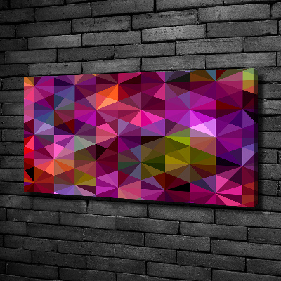 Canvas wall art Wave abstraction