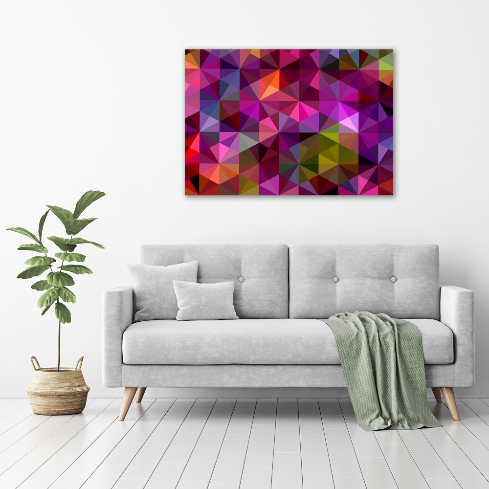 Canvas wall art Wave abstraction