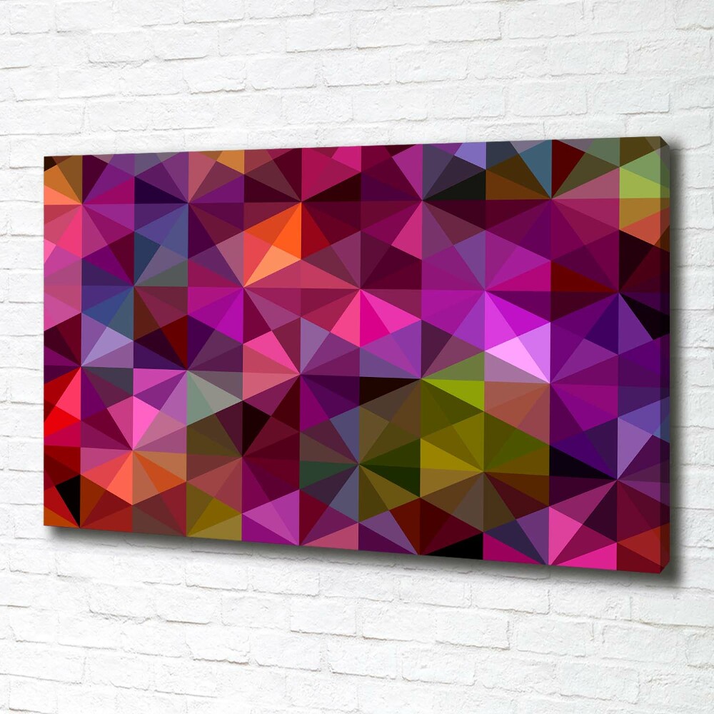 Canvas wall art Wave abstraction