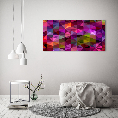 Canvas wall art Wave abstraction