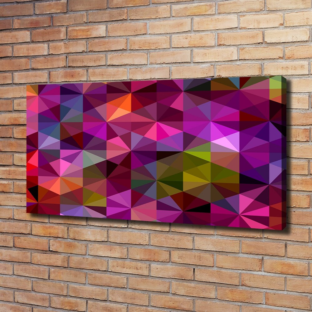 Canvas wall art Wave abstraction