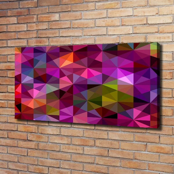 Canvas wall art Wave abstraction