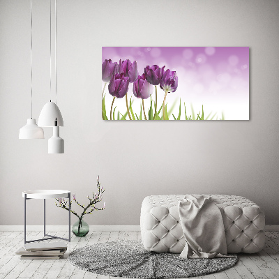 Canvas wall art Fillet tulips