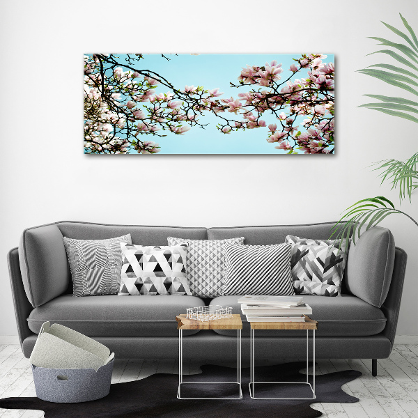 Canvas wall art Magnolia flowers