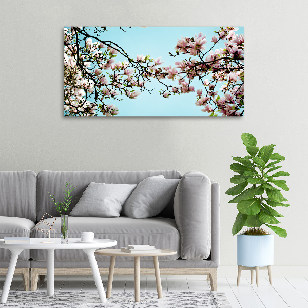 Canvas wall art Magnolia flowers