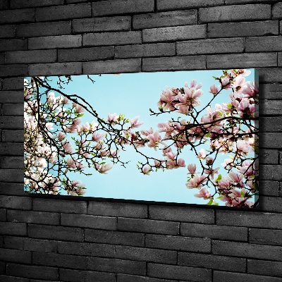 Canvas wall art Magnolia flowers