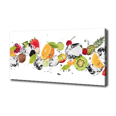 Canvas wall art Fruit and water