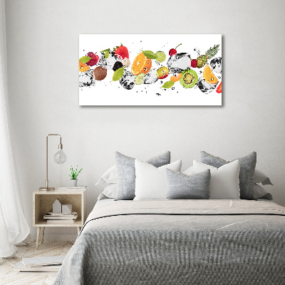 Canvas wall art Fruit and water