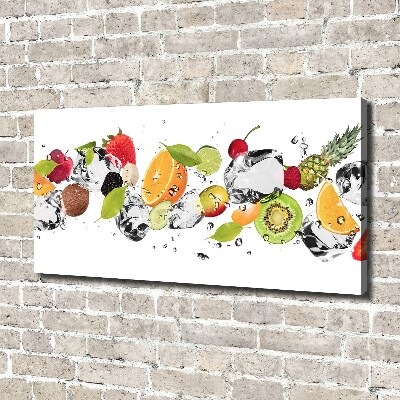 Canvas wall art Fruit and water