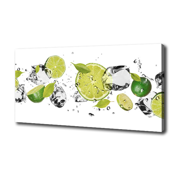 Lime and water