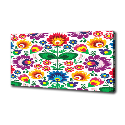 Canvas wall art Ethnic pattern