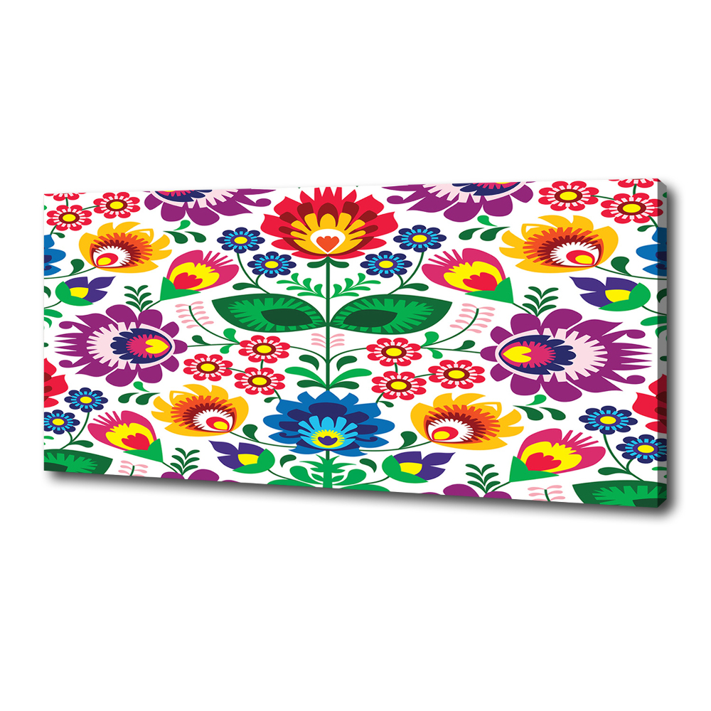 Canvas wall art Ethnic pattern