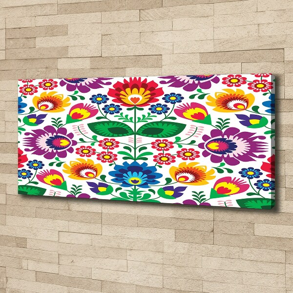 Canvas wall art Ethnic pattern