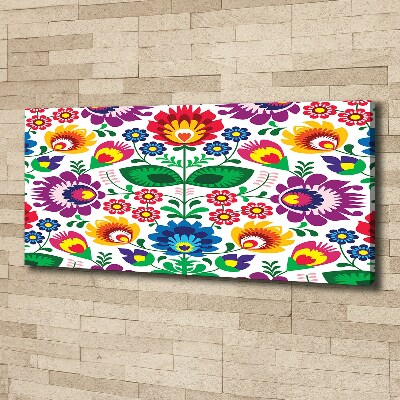 Canvas wall art Ethnic pattern