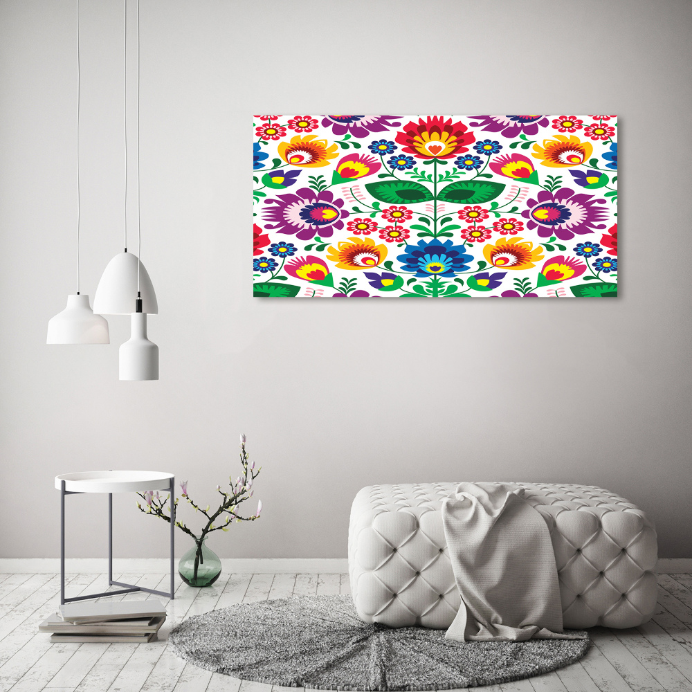 Canvas wall art Ethnic pattern