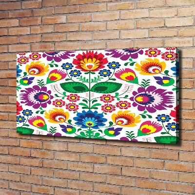 Canvas wall art Ethnic pattern