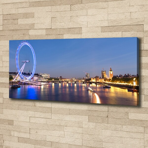 Canvas wall art London Eye London