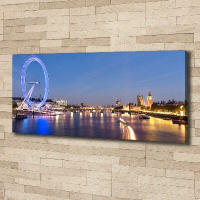 Canvas wall art London Eye London