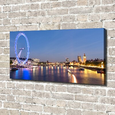 Canvas wall art London Eye London