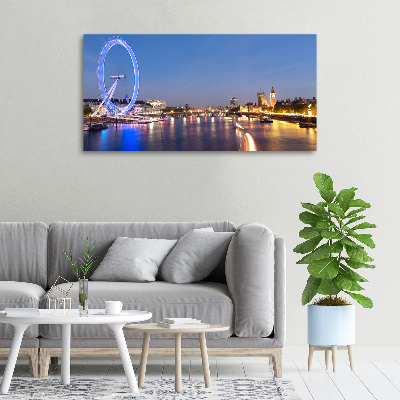 Canvas wall art London Eye London