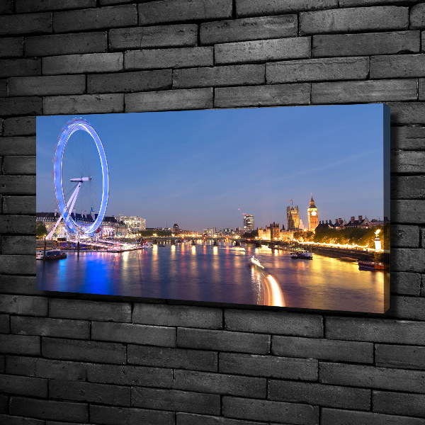 Canvas wall art London Eye London