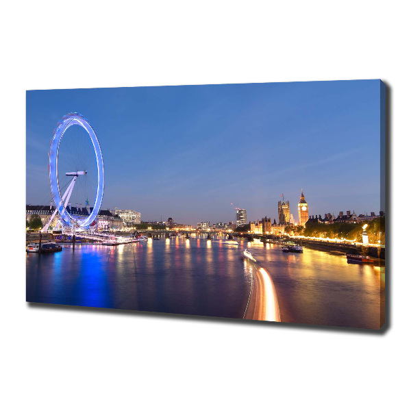 Canvas wall art London Eye London