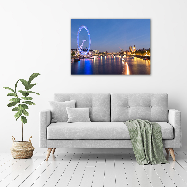 Canvas wall art London Eye London