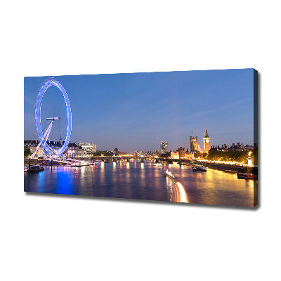 Canvas wall art London Eye London