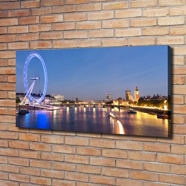 Canvas wall art London Eye London