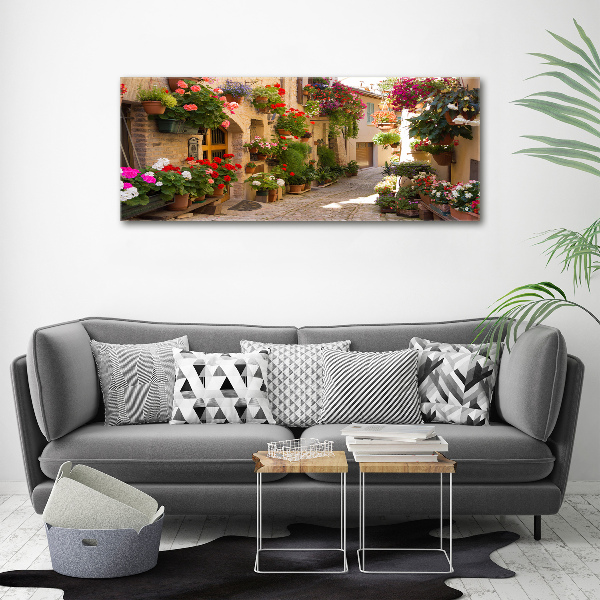 Canvas wall art Charming street