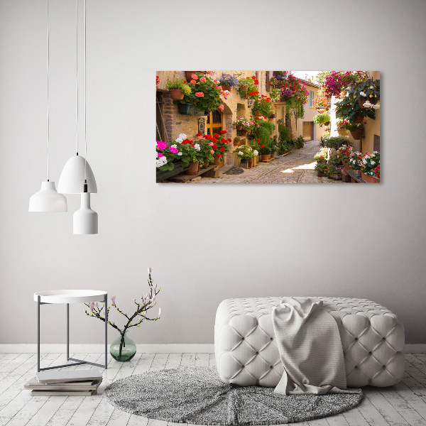 Canvas wall art Charming street