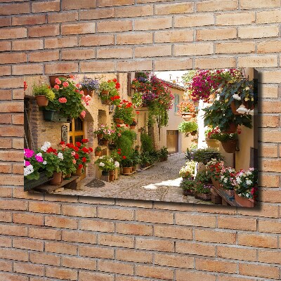 Canvas wall art Charming street