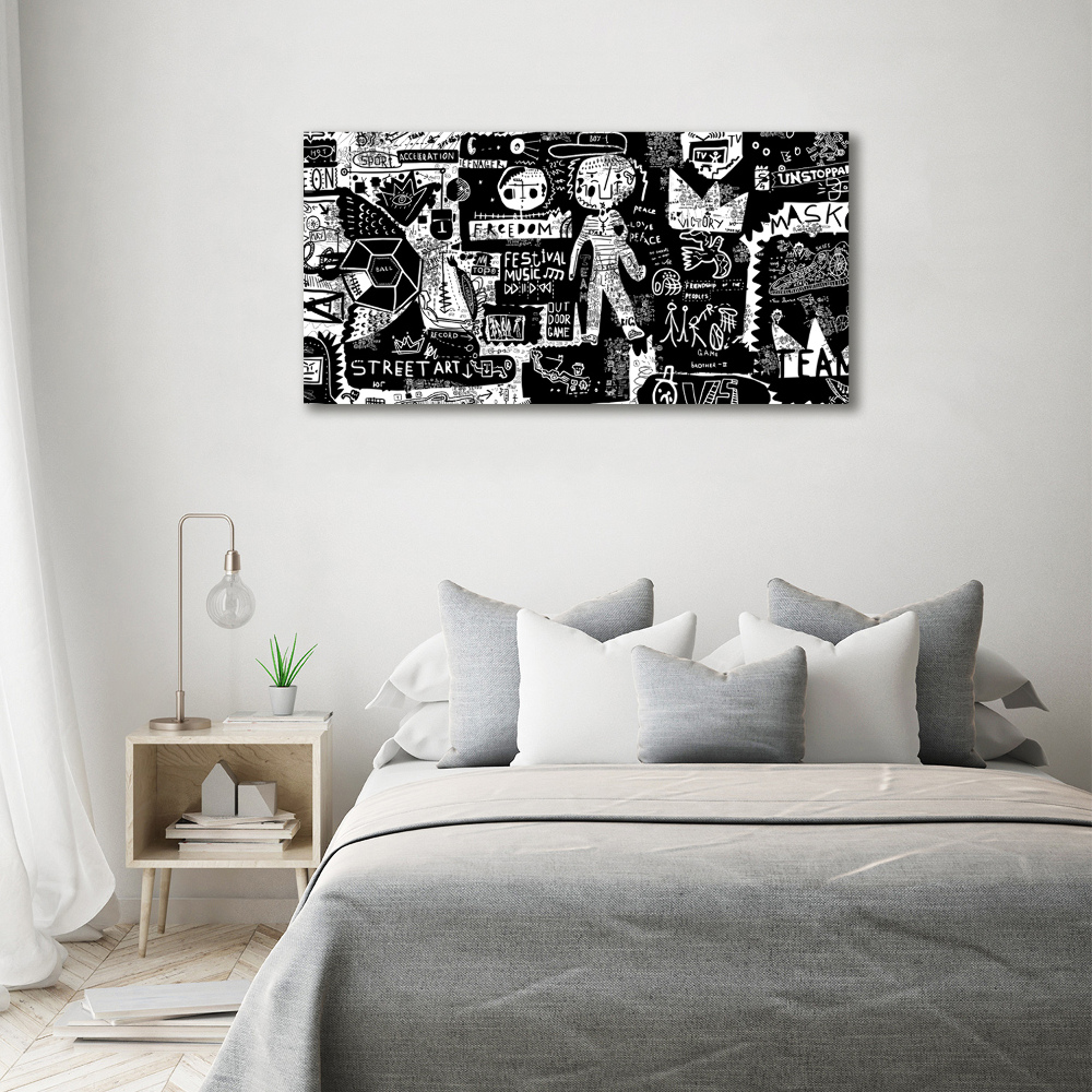 Canvas wall art Graffiti