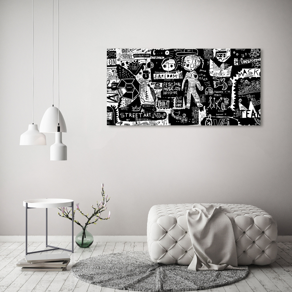 Canvas wall art Graffiti