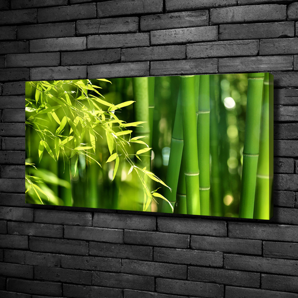 Canvas wall art Bamboo