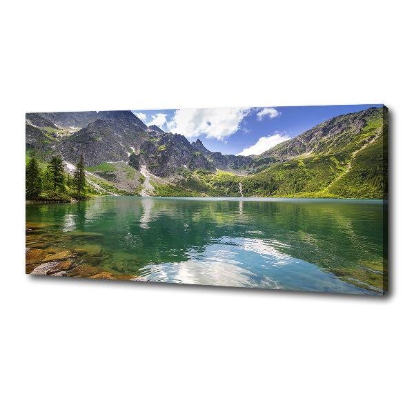 Canvas wall art Morskie Oko Tatry