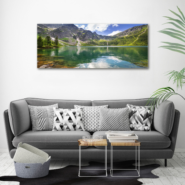 Canvas wall art Morskie Oko Tatry