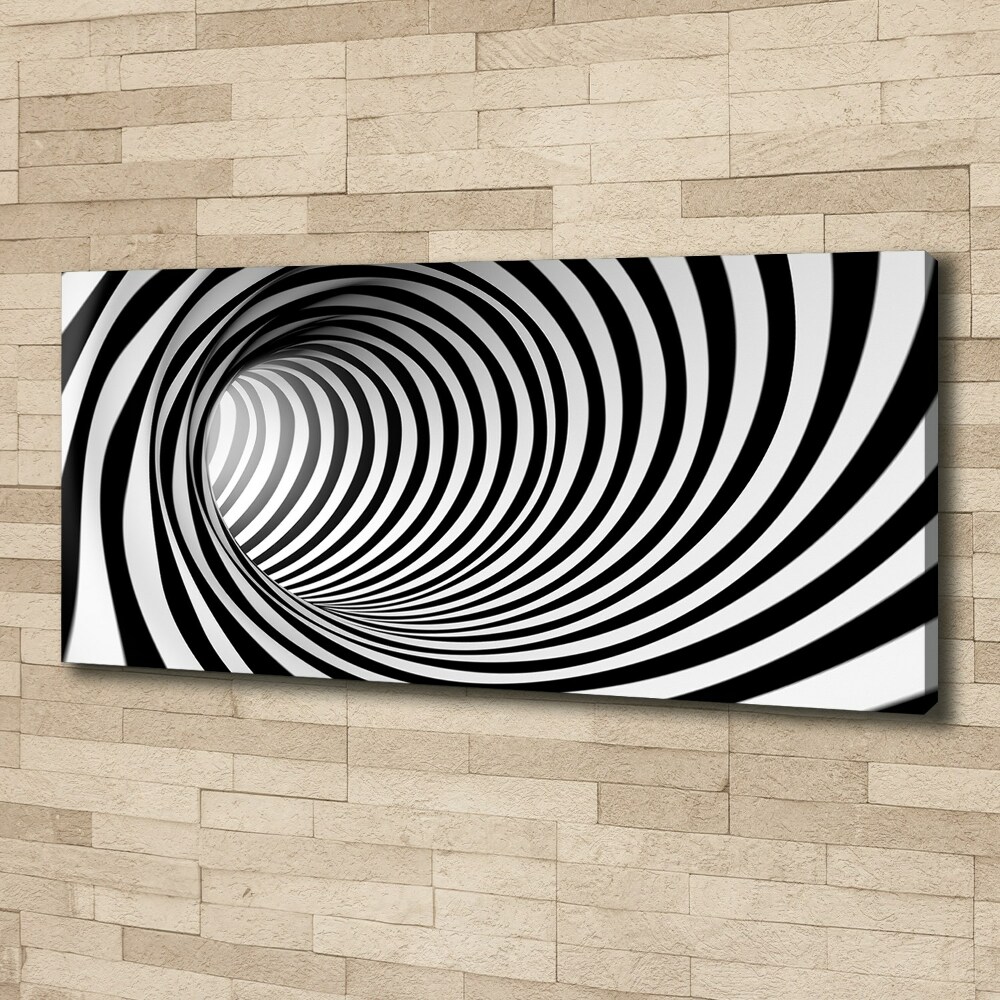 Canvas wall art 3D tunnel