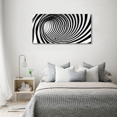 Canvas wall art 3D tunnel