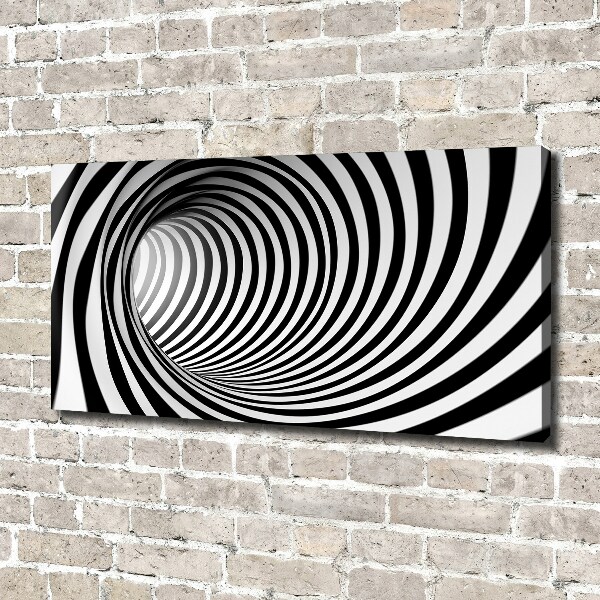 Canvas wall art 3D tunnel