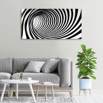 Canvas wall art 3D tunnel