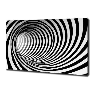 Canvas wall art 3D tunnel