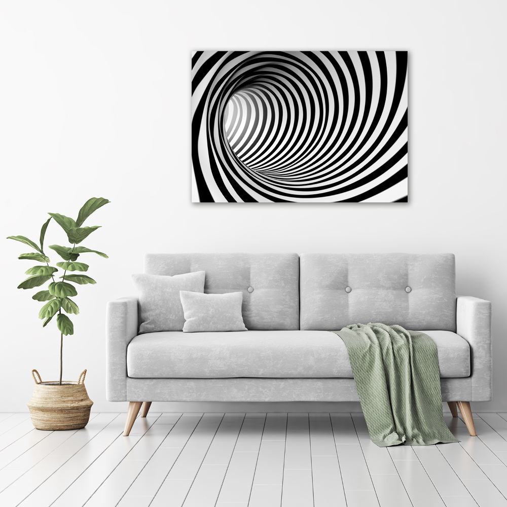 Canvas wall art 3D tunnel