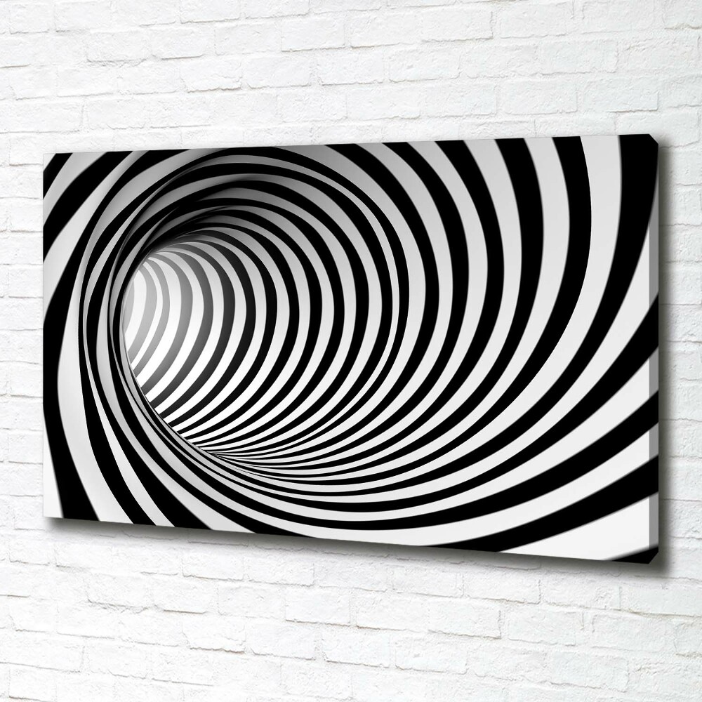 Canvas wall art 3D tunnel